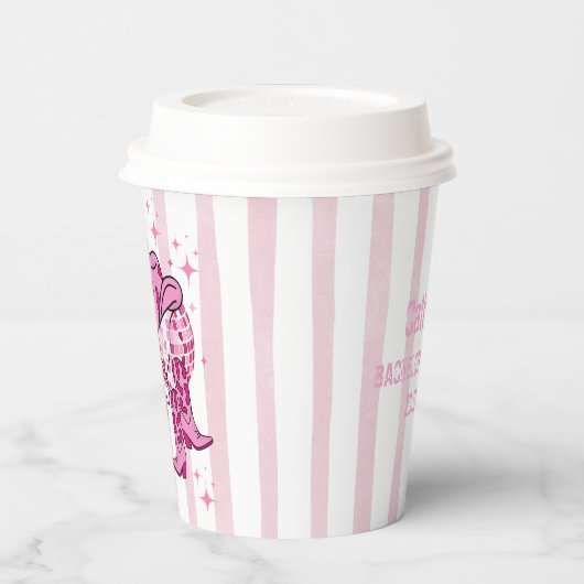 ガールズディスコカウガール独身最後の夜  紙コップ (左)