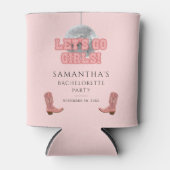 ガールズディスコカウガール独身最後の夜 缶クーラー (正面)