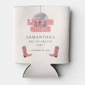 ガールズディスコカントリー バチェロレッテカスタム 缶クーラー (正面)