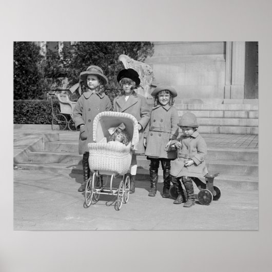 ガールズデイアウト， 1922 ポスター (正面)