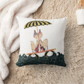 ガールズデイアットザビーチ クッション (ブランケット)