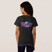 ガールズデュアルサイドハリスウォルズウィング/スタンプメダリオン Tシャツ (裏面フル)