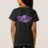ガールズデュアルサイドハリスウォルズウィング/スタンプメダリオン Tシャツ (裏面)