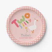 ガールズトゥグースピ間抜けークファーム2nd誕生日 ペーパープレート (正面)