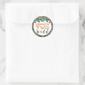 ガールズトゥワイルドサファリテーマシール ラウンドシール (バッグ)