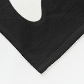 ガールズトドラーハッピーハローウィン幽霊ウィズバンダナS フリースブランケット (角)