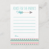 ガールズトライバルアロー予測アドバイスカード アドバイスカード (裏面)