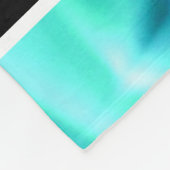 ガールズトラック&フィールドスモークキー抽象芸術 フリースブランケット (角)