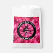 ガールズトラック&フィールドピンク迷彩柄 フェイバーバッグ (正面)