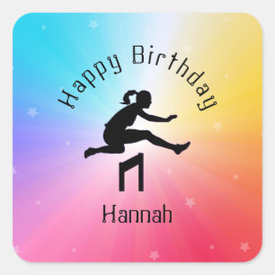 ガールズトラック&フィールドレインボースターズ スクエアシール