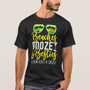 ガールズトリップウィークエンドジャマイカ2022ビーチブーズ&ビー Tシャツ