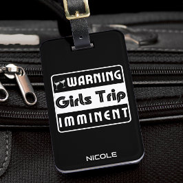 ガールズトリップガールズナイトウィークエンドシスターズバケーション ラゲッジタグ