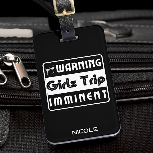 ガールズトリップガールズナイトウィークエンドシスターズバケーション ラゲッジタグ