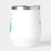 ガールズトリップクラゲ熱ワインタンブラー (左面)