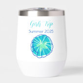 ガールズトリップクラゲ熱ワインタンブラー (正面)