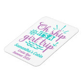 ガールズトリップクルーズバケーションシップドア マグネット (左側)