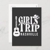 ガールズトリップナッシュビル2025バケーションサマー シーズンポストカード (正面/裏面)