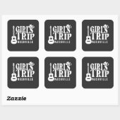 ガールズトリップナッシュビル2025バケーションサマー スクエアシール (シート)