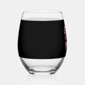 ガールズトリップフロリダ2024夏ビーチ週末 ステムなしワイングラス (右)