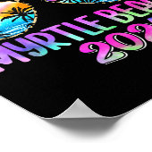 ガールズトリップマートルビーチ2025夏ビーチ週末 ポスター (角)