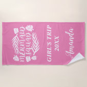 ガールズトリップマーメイドスクワッドビーチタオル ビーチタオル (正面)