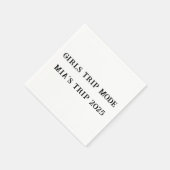 ガールズトリップモード カスタムパーティーナプキン – 2025年夏 スタンダードカクテルナプキン (角)