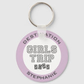 ガールズトリップ2022ガールズウィークエンドバケーションカスタム キーホルダー (正面)