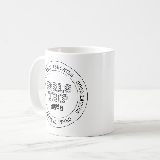 ガールズトリップ2022ガールズウィークエンドバケーションゲートウェイ コーヒーマグカップ (正面左)