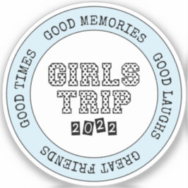 ガールズトリップ2022ガールズウィークエンドバケーションゲートウェイ シール