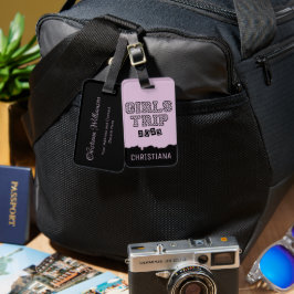 ガールズトリップ2023 ガールズウィークエンド バケーション ゲットアウェイ ラゲッジタグ