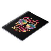 ガールズトリップ2024週末夏ビーチバケーション2024 ノートブック (左側)