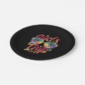 ガールズトリップ2024週末夏ビーチバケーション2024 ペーパープレート (アングル)