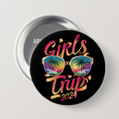 ガールズトリップ2024週末夏ビーチバケーション2024 缶バッジ (正面&裏面)