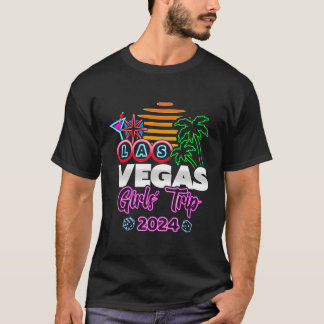 ガールズトリップ2024 – ラスベガスのパーティー- Vegas Girls Tシャツ