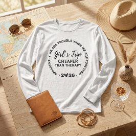 ガールズトリップ2026Tシャツ,ガールズトリップはセラピーより安い Tシャツ