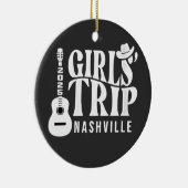 ガールズトリップ ナッシュナッシュビル 2025 バケーション サマー セラミックオーナメント (右)