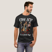 ガールズトリップ ワインパーティ 黒人女性 ク Tシャツ (正面フル)