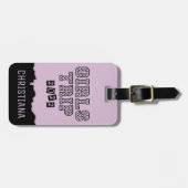 ガールズトリップ 2022 ガールズウィークエンド バケーション ゲットアウェイ ラゲッジタグ (正面横)