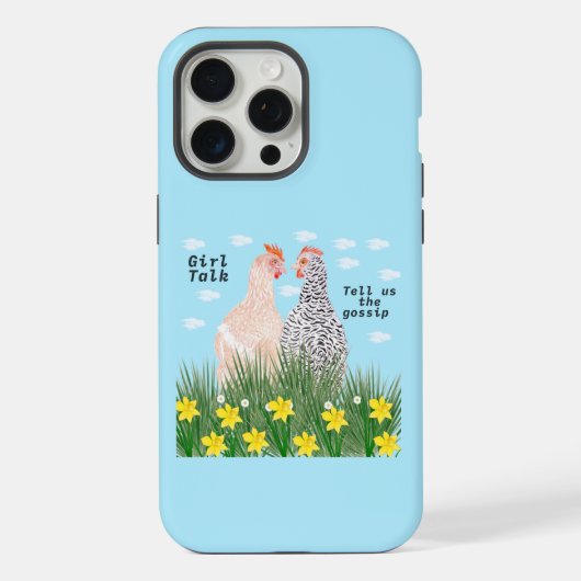 ガールズトーク iPhoneケース (裏面)
