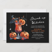 ガールズドリンクアップウィッチズハローウィンパーティ 招待状 (正面)