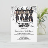 ガールズナイトアウトアニュアルウィッチズハローウィンパーティ 招待状 (スタンド正面)