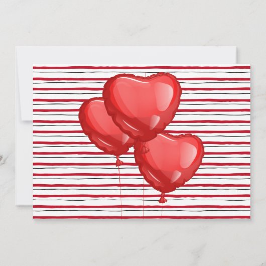 ガールズナイトアウトガレンティンの誕生日パーティー 招待状 (裏面)