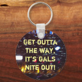 ガールズナイトアウトキーチェーン キーホルダー (正面)