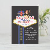 ガールズナイトアウトバチェロレッテ招待状 招待状 (スタンド正面)