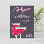 ガールズナイトアウトフラット招待状 招待状 (スタンド正面)