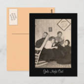 ガールズナイトアウトポストカード！ ポストカード (正面/裏面)