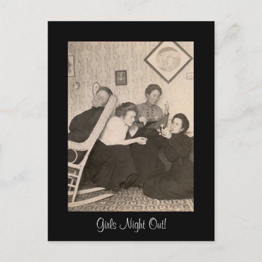 ガールズナイトアウトポストカード！ ポストカード (正面)