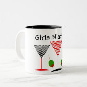 ガールズナイトアウトマグ ツートーンマグカップ (正面左)