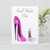 ガールズナイトアウト招待状 招待状 (スタンド正面)