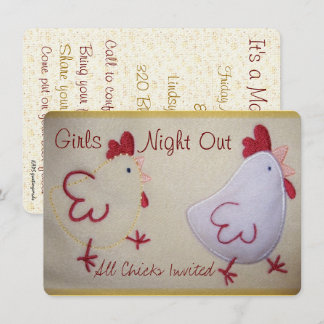 ガールズナイトアウト 招待状